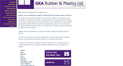 Desktop Screenshot of gkarubberandplastics.co.uk